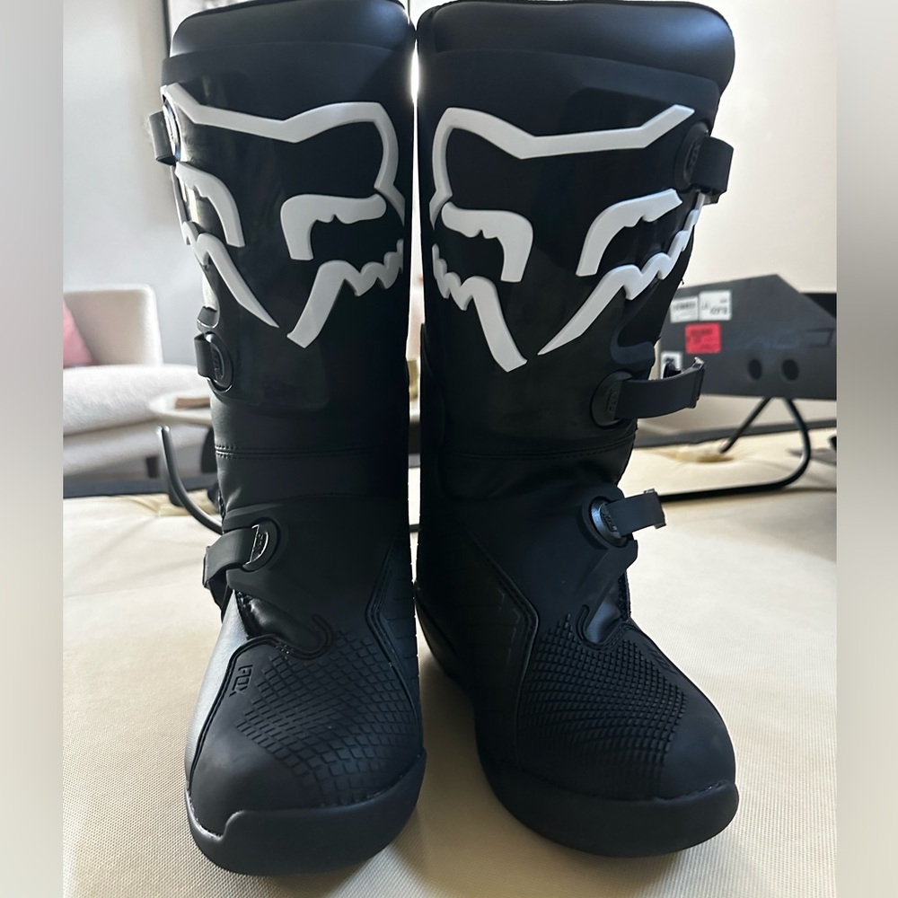 Fox moto boots YTH Comp Boot-Buckle Black